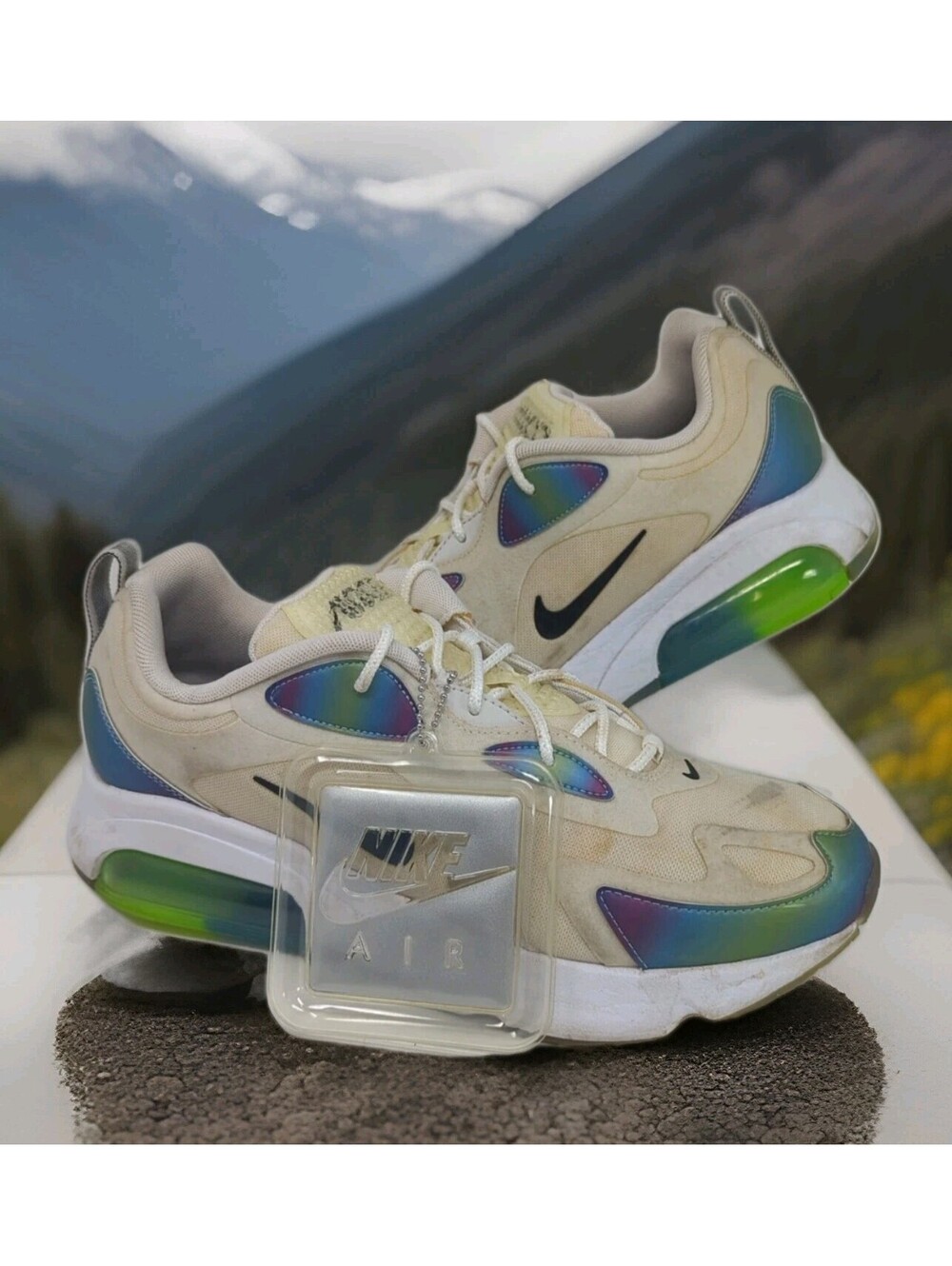 NIKE Air Max 200 20 'Bubbles Pack' Running Training Shoes Mens 10 44 Iridescent - Picture 4 of 15